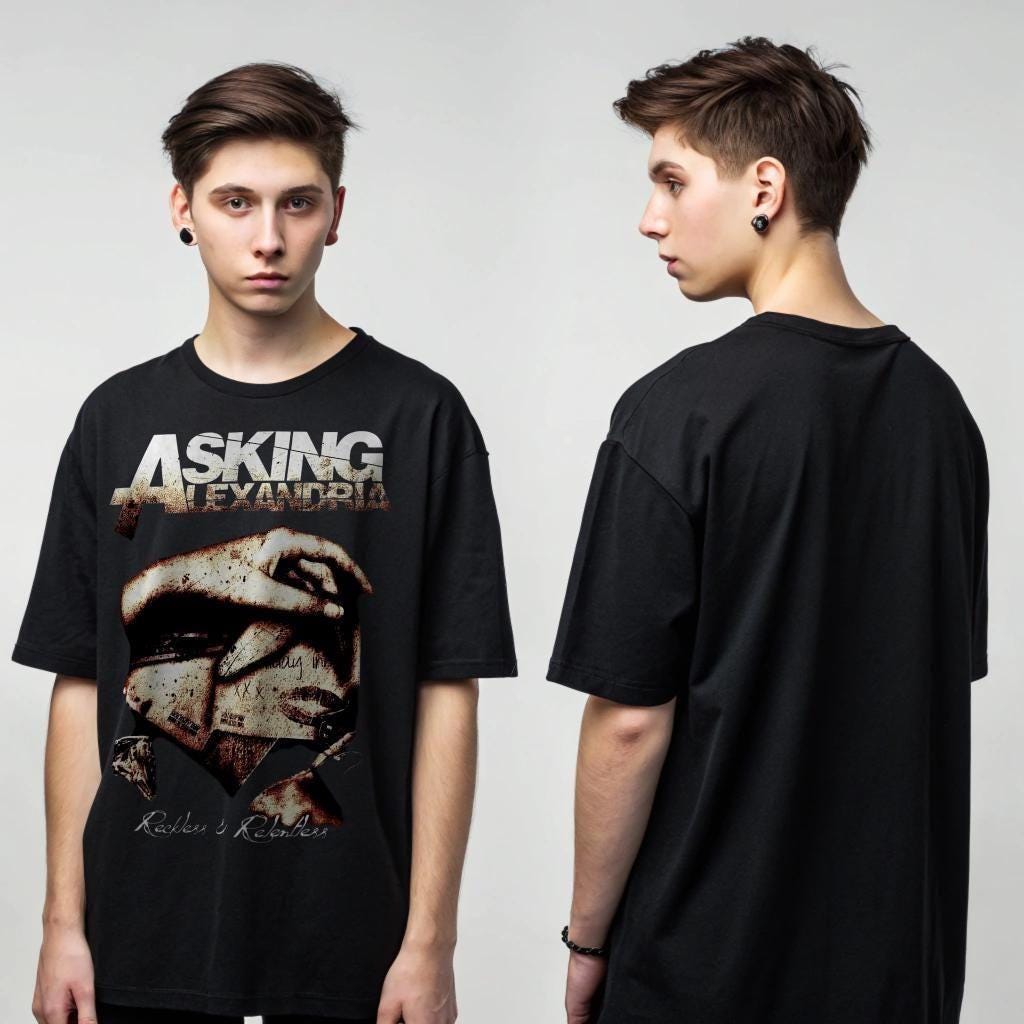 ASKING ALEXANDRIA | Reckless & Relentless Baskılı T-Shirt