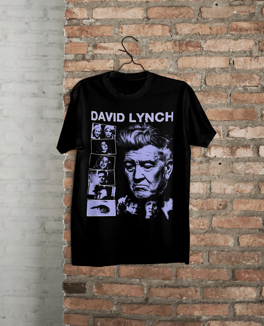 David Lynch Poster Baskılı T-Shirt